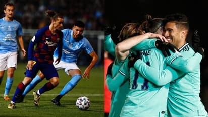 കിംഗ്‌സ് കപ്പ്: ഗ്രീസ്‌മാന്‍ കരുത്തില്‍ തടിതപ്പി ബാഴ്‌സലോണ; റയലിനും ജയം