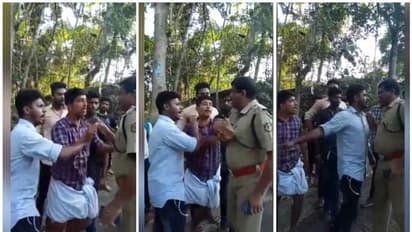 "താൻ പോടോ, പോയി പണി നോക്ക്', പൊലീസിനെ വിരട്ടി കുട്ടി'സഖാക്കൾ'