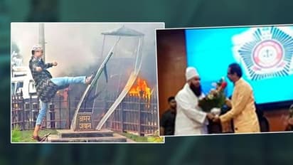 मुंबई में जिस संगठन की अगुवाई में तोड़ी गई अमर जवान ज्योति, उसके नेताओं से मिलने पर सोशल मीडिया में ट्रोल हो रहे हैं उद्धव