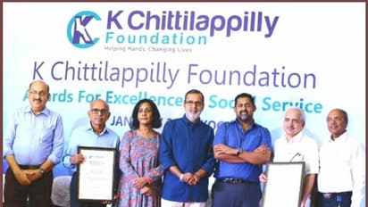 കെ. ചിറ്റിലപ്പിള്ളി ഫൗണ്ടേഷന്റെ സാമൂഹ്യ സേവന പുരസ്കാരം കെ. എന് ആനന്ദകുമാറിനും, പാലിയം ഇന്ത്യയ്ക്കും