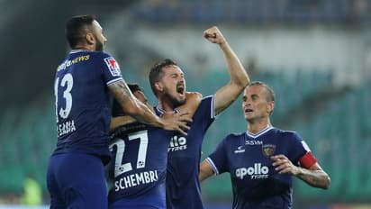 ജംഷഡ്പൂരിനെ ഗോള് മഴയില് മുക്കി ചെന്നൈ; പ്ലേ ഓഫ് സാധ്യത