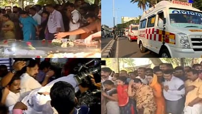 ഹൃദയം നുറുങ്ങും വേദന: പ്രവീണിന്റെയും കുടുംബത്തിന്റെയും മൃതദേഹങ്ങള് വീട്ടിലെത്തിച്ചു