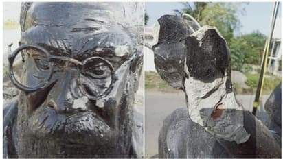 തമിഴ്നാട്ടിലെ ചെങ്കൽപേട്ടയിൽ പെരിയാറിന്റെ പ്രതിമ തകർത്ത നിലയിൽ