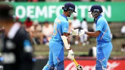 അണ്ടര് 19 ലോകകപ്പിലും ന്യൂസിലന്ഡിനെ തകര്ത്തു; ഇന്ത്യ ക്വാര്ട്ടറില്