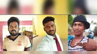 அதிவேகத்தில் மோதி நிற்காமல் சென்ற அடையாளம் தெரியாத வாகனம்..! சாவு வீட்டுக்கு சென்ற மூவர் பரிதாப பலி..!