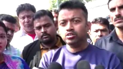 পুলিশ রাজ্য় সরকারের 'ডোবারম্যান', ক্ষমতায় এলে দেখে নেওয়ার হুমকি মুকুল পুত্রের