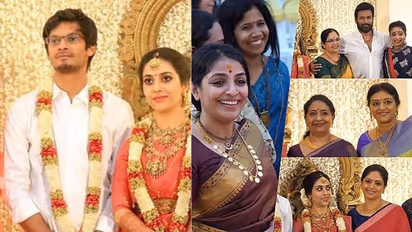 താരനിബിഡമായി ഭാഗ്യലക്ഷ്മിയുടെ മകന്റെ വിവാഹം, വീഡിയോ