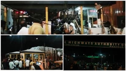 சற்றுமுன்.. அடித்து நொறுக்கி... தரைமட்டமாக்கப்பட்ட "செங்கல்பட்டு டோல்கேட்"..! குடியரசு தினத்தன்று ..விடியற்காலையில்.. பகீர் சம்பவம்...!