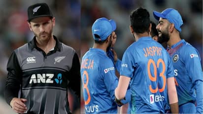 நியூசிலாந்தின் திட்டத்தை தவிடுபொடியாக்கிய நம்ம பவுலர்கள்.. இந்திய அணிக்கு எளிய இலக்கு