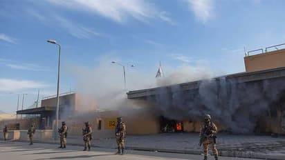 Rockets hit US embassy in Baghdad amid growing tensions between America, Iran