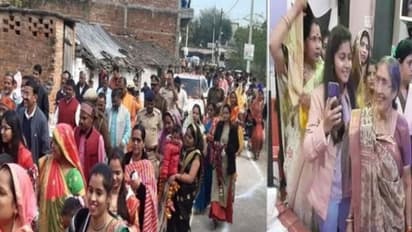 जानें क्यों योगी राज में हो रही है पीएम मोदी की पत्नी पर पुष्पवर्षा