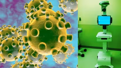 കൊറോണാവൈറസ്: രോഗിയെ ചികിത്സിക്കാൻ റോബോട്ടും !