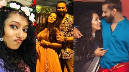 'ജൂനിയര് സംഭവം' വരുന്നു; ബേബി ഷവര് ചിത്രങ്ങള് പങ്കുവച്ച് ചിഞ്ചുവും സൂരജും