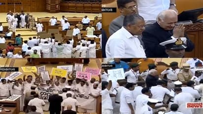 ವಿಧಾನಸಭೆಯಲ್ಲೇ ರಾಜ್ಯಪಾಲರಿಗೆ ಮುತ್ತಿಗೆ: ಸಿಎಎ ಪ್ರಸ್ತಾಪ ಬಂದಾಗ ಮಾತು ನಿಲ್ಲಿಸಿದ ಆರೀಫ್!