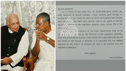 'ഭരണഘടന ഓർക്കണം, നയപ്രഖ്യാപനം പൂർണമായി വായിക്കണം', ഗവർണർക്ക് മുഖ്യമന്ത്രിയുടെ കത്ത്
