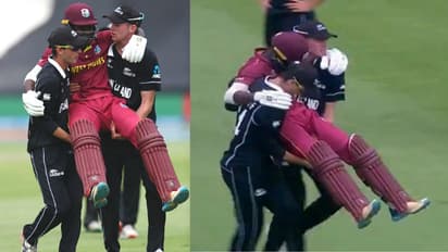 அண்டர் 19 உலக கோப்பை.. நியூசிலாந்து வீரர்களின் நெகிழவைக்கும் செயல்.. காண்போரை கவரும் அருமையான வீடியோ