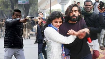 போலீஸ் கண்முன்னே அரங்கேறிய கொடூரம்... போராட்டம் நடத்திய மாணவர்கள் மீது மர்மநபர் துப்பாக்கிச்சூடு..!