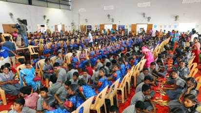 சென்னையில் பிரமாண்டமாக நடக்கும் 11 வது ஹிந்து ஆன்மீக கண்காட்சி! சுற்று சூழலை பாதுகாக்க பூஜை செய்யும் மாணவர்கள்!