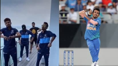 చాహల్ టిక్ టాక్ డ్యాన్స్ వీడియో: శ్రేయస్ తో కలిసి గడ్డం స్టెప్