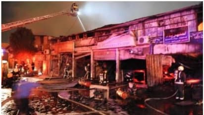 സൗദിയില്‍ വ്യാപാര സ്ഥാപനങ്ങളില്‍ തീപിടുത്തം