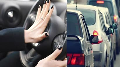 ട്രാഫിക് സിഗ്നലില് അനാവശ്യമായി 'ഹോണ്' അടിക്കുന്നവരെ മര്യാദക്കാരാക്കാനുള്ള പൊലീസിന്റെ തന്ത്രം; വീഡിയോ വൈറല്