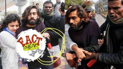 ജാമിയ മിലിയ വെടിവയ്പ്: പരിക്കേറ്റ വിദ്യാര്ഥിയുടെ കയ്യില് കണ്ട ചുവന്ന ബോട്ടിലില് എന്താണ്? ദുരൂഹതയ്ക്ക് അവസാനം