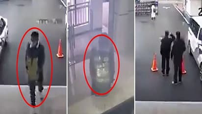 कोरोना वायरस पीड़ितों की मदद करने वाले पुलिसकर्मियों को गिफ्ट किए 500 मास्क, फिर तेजी से निकल भागा शख्स