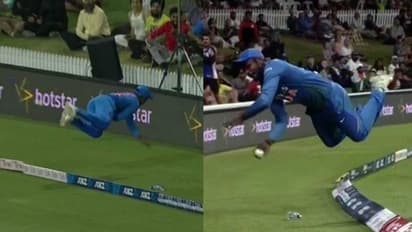 క్లీన్ స్వీప్... సంజు శాంసన్ సూపర్ స్టంట్ చూశారా?