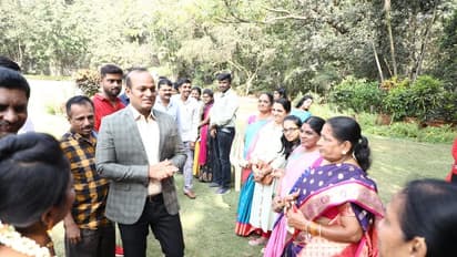 Photos| ಮೈಂಡ್ ರಿಲಾಕ್ಸೇಷನ್, ಡಿಸಿಪಿಯ ಹೊಸ ಪ್ಲಾನ್ ಪೊಲೀಸ್ ಸಿಬ್ಬಂದಿ ಪುಲ್ ಖುಷ್!