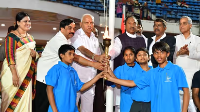 ಮಿನಿ ಒಲಿಂಪಿಕ್ಸ್ಗೆ ಮುಖ್ಯಮಂತ್ರಿ ಅದ್ಧೂರಿ ಚಾಲನೆ