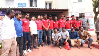 World Cancer Day: Indian hockey players meet cancer patients in Bhubaneswar hospital