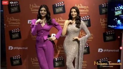 ஐஸ்கிரீம் சிலையாய் அழகில் மயக்கும்... காஜல் அகர்வாலுக்கு மெழுகு சிலை திறந்தாச்சு... வைரலாகும் புகைப்படம்...!