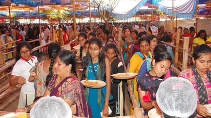 ಕಲಬುರಗಿ ಸಾಹಿತ್ಯ ಸಮ್ಮೇಳನ: ನಿರೀಕ್ಷೆಗೂ ಮೀರಿ ಜನ, ಊಟಕ್ಕೆ ನೂಕುನುಗ್ಗಲು