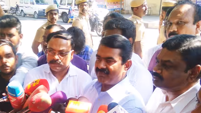 திமுக- காங்கிரஸ் செய்த சமூக அநீதியை அதிமுக - பாஜக கூட்டணி தொடர்கிறது..! இட ஒதுக்கீட்டுக்காக சீமான் போர் கொடி