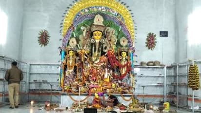 মাঘ মাসে দুর্গা পুজো, মুর্শিদাবাদে জমে উঠেছে সম্প্রীতির রাজ রাজেশ্বরী উৎসব