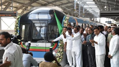 జేబీఎస్- ఎంజీబీఎస్ మెట్రో రైలు ప్రారంభం: హైద్రాబాద్ రికార్డు ఇదీ