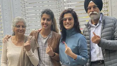 ఓటుపై కాంట్రవర్సీ.. నెటిజన్ కామెంట్ కి తాప్సి కౌంటర్