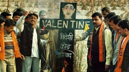 ‘ഫെബ്രുവരി 14 പുൽവാമ ദിനം, കമിതാക്കളുടെ തോന്ന്യാസങ്ങൾ അനുവദിക്കില്ല': ഭീഷണിയുമായി ബജ്റംഗ്ദൾ