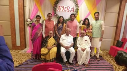 ಹುಬ್ಬಳ್ಳಿಯಲ್ಲಿ ಸಿಎಂ ಮರಿ ಮೊಮ್ಮಗಳ ನಾಮಕರಣ: BSY ಭಾಗಿ