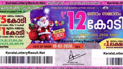 ക്രിസ്തുമസ്- പുതുവത്സര ബമ്പർ നറുക്കെടുപ്പ്; 12 കോടി നേടിയ ആ ഭാ​ഗ്യ നമ്പർ ഇതാണ്..