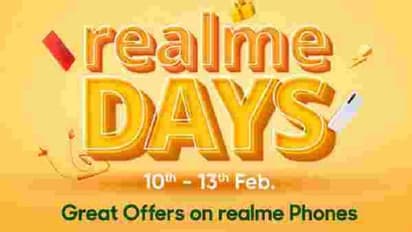 స్మార్ట్ఫోన్లపై ఫ్లిప్కార్ట్ రియల్ మి డేస్ సేల్ ఆకర్షణీయమైన ఆఫర్లు...