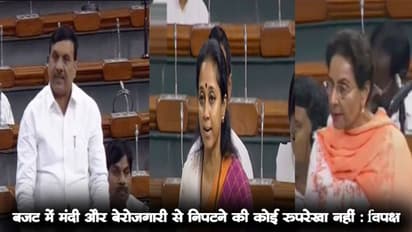 बजट में मंदी और बेरोजगारी से निपटने की कोई रुपरेखा नहीं : विपक्ष