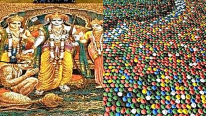 দুই লক্ষ প্রদীপ দিয়ে ভগবান রামের ছবি, তৈরি হল নতুন বিশ্বরেকর্ড