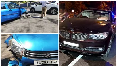 അപകടക്കളമായി തലസ്ഥാനം; അപകടത്തില്പ്പെട്ട വാഹനത്തിന്റെ നമ്പര് പ്ലേറ്റ് മാറ്റി ഉടമ