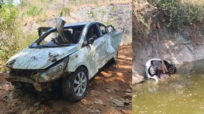 കോഴിക്കോട് കാര്‍  വെള്ളക്കെട്ടിലേക്ക് മറിഞ്ഞു; അപകടത്തില്‍ ദുരൂഹതയുണ്ടെന്ന് നാട്ടുകാർ