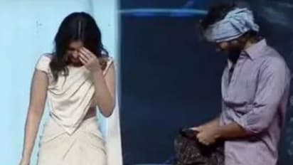 పబ్లిక్ ఈవెంట్ లో జారిన విజయ్ దేవరకొండ లుంగీ.. అలర్ట్ అయిన రాశి!