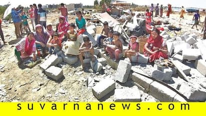 ಏಕಾಏಕಿ 20ಕ್ಕೂ ಹೆಚ್ಚು ಶೆಡ್ ನಾಶಪಡಿಸಿದ ರೌಡಿಗಳು!