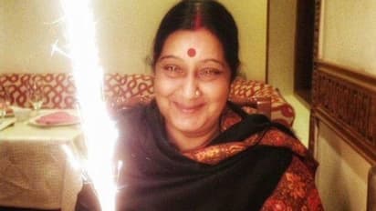 സുഷമ സ്വരാജിന് പിറന്നാള് ആശംസിച്ച് ഭര്ത്താവ് സ്വരാജ് കൗശല്