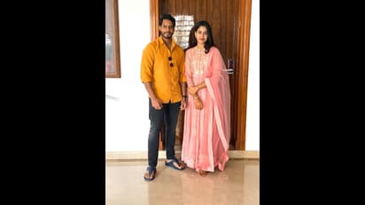 Photos: ಭಾವೀ ಪತ್ನಿ ರೇವತಿ ಜತೆ ನಿಖಿಲ್ ಫಸ್ಟ್ ವ್ಯಾಲೆಂಟೈನ್ಸ್​ ಡೇ ಸೆಲೆಬ್ರೇಶನ್