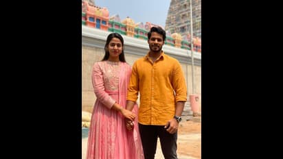 Traditional touch to Sandalwood’s new couple Nikhil Kumaraswamy-Revathi’s Valentine’s day